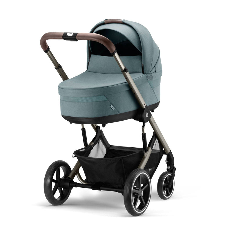 Cybex Balios Luxury Bundle in Taupe/Sky Blue Travel Systems 127463-TPE-SKY-BLU 4063846318049