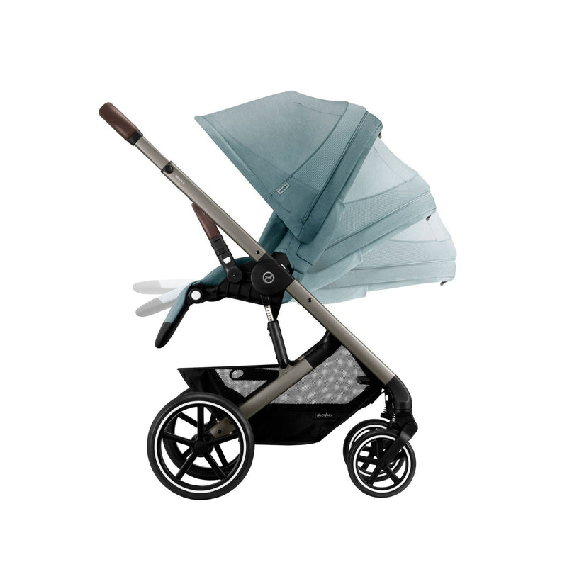 Cybex Balios Luxury Bundle in Taupe/Sky Blue Travel Systems 127463-TPE-SKY-BLU 4063846318049
