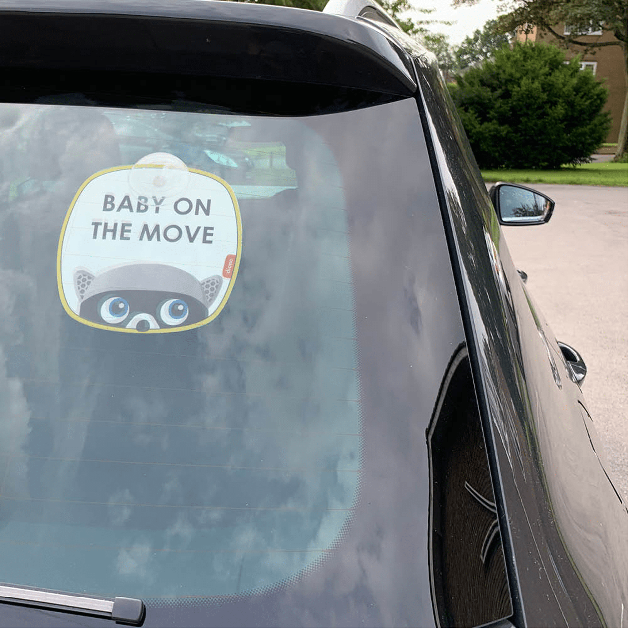 Diono Baby On The Move Signs 2pk In Car Accessories 60565-GL-01 677726605651