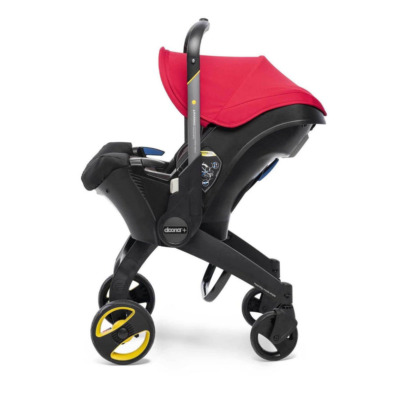 Doona Car Seat Stroller Flame Red with ISOFIX Base Baby Car Seats 9344-FLA-RED 4897055669544