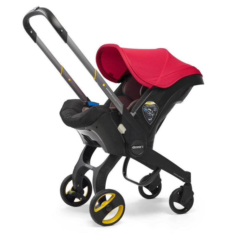Doona Car Seat Stroller Flame Red with ISOFIX Base Baby Car Seats 9344-FLA-RED 4897055669544