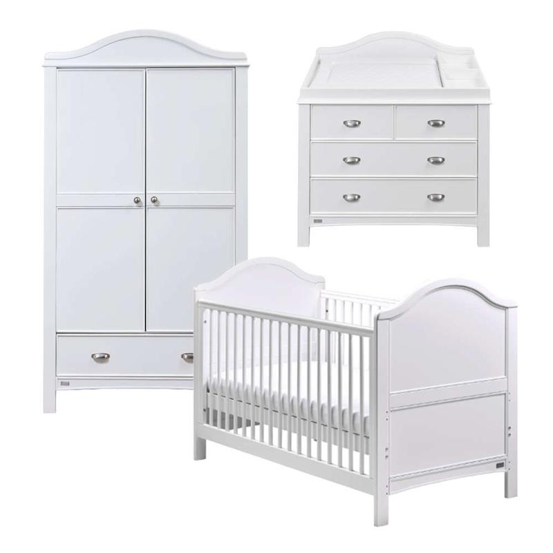 East Coast Toulouse 3 Piece Roomset White