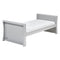 East Coast Nebraska Toddler Bed Grey Toddler Beds 9029G 5021669548684