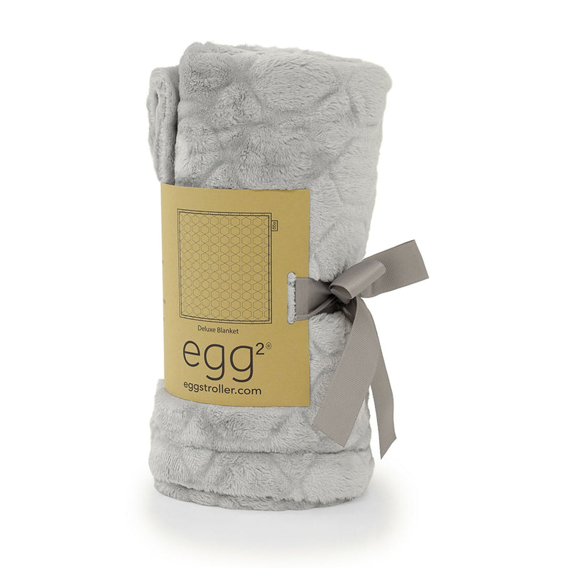egg2 Deluxe Blanket in Grey Swaddling, Shawls & Blankets