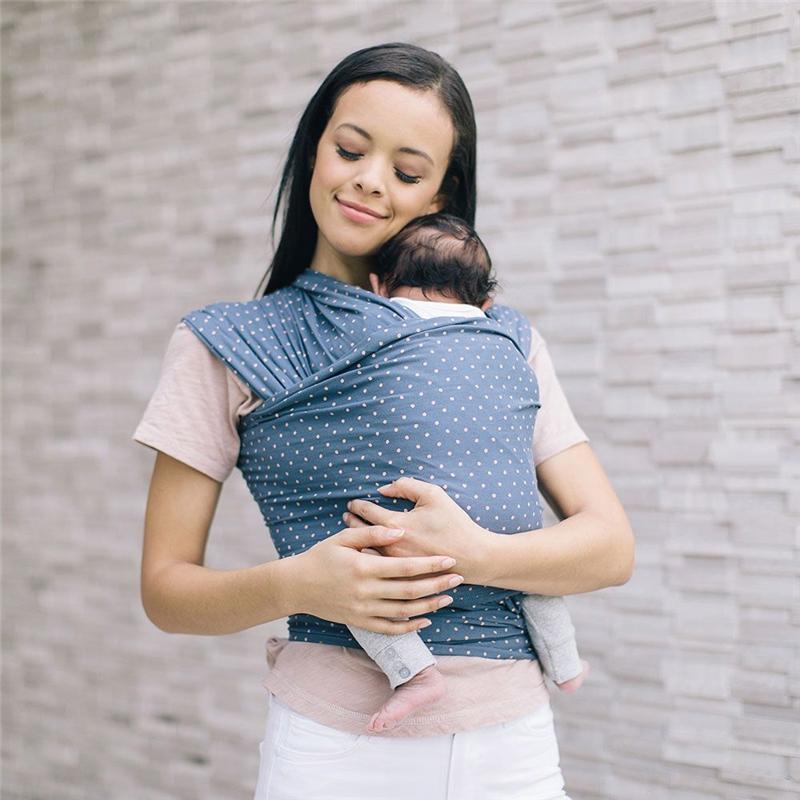 Ergobaby Aura Baby Wrap in Coral Dots