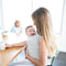 Ergobaby Aura Baby Wrap in Grey Stripes