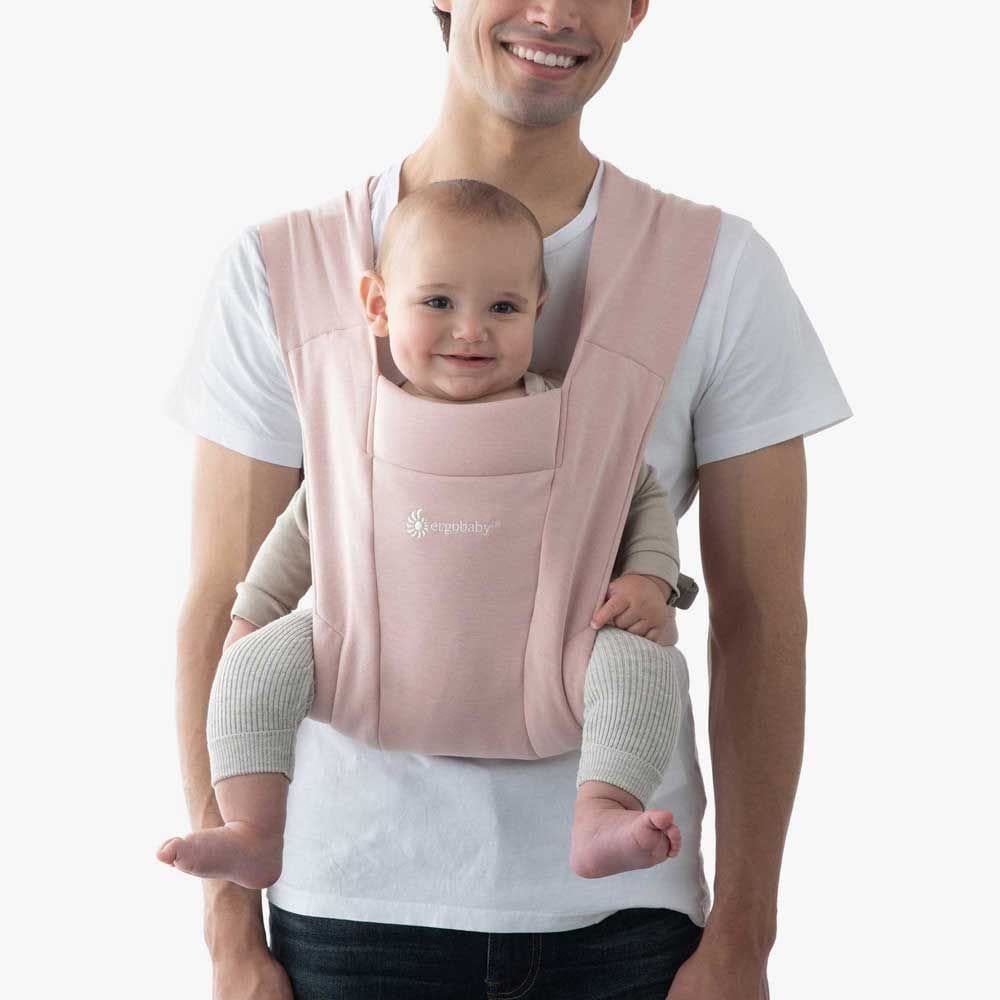 Ergobaby Embrace Carrier in Blush Pink Baby Carriers BCEMAPNK 0003888138629