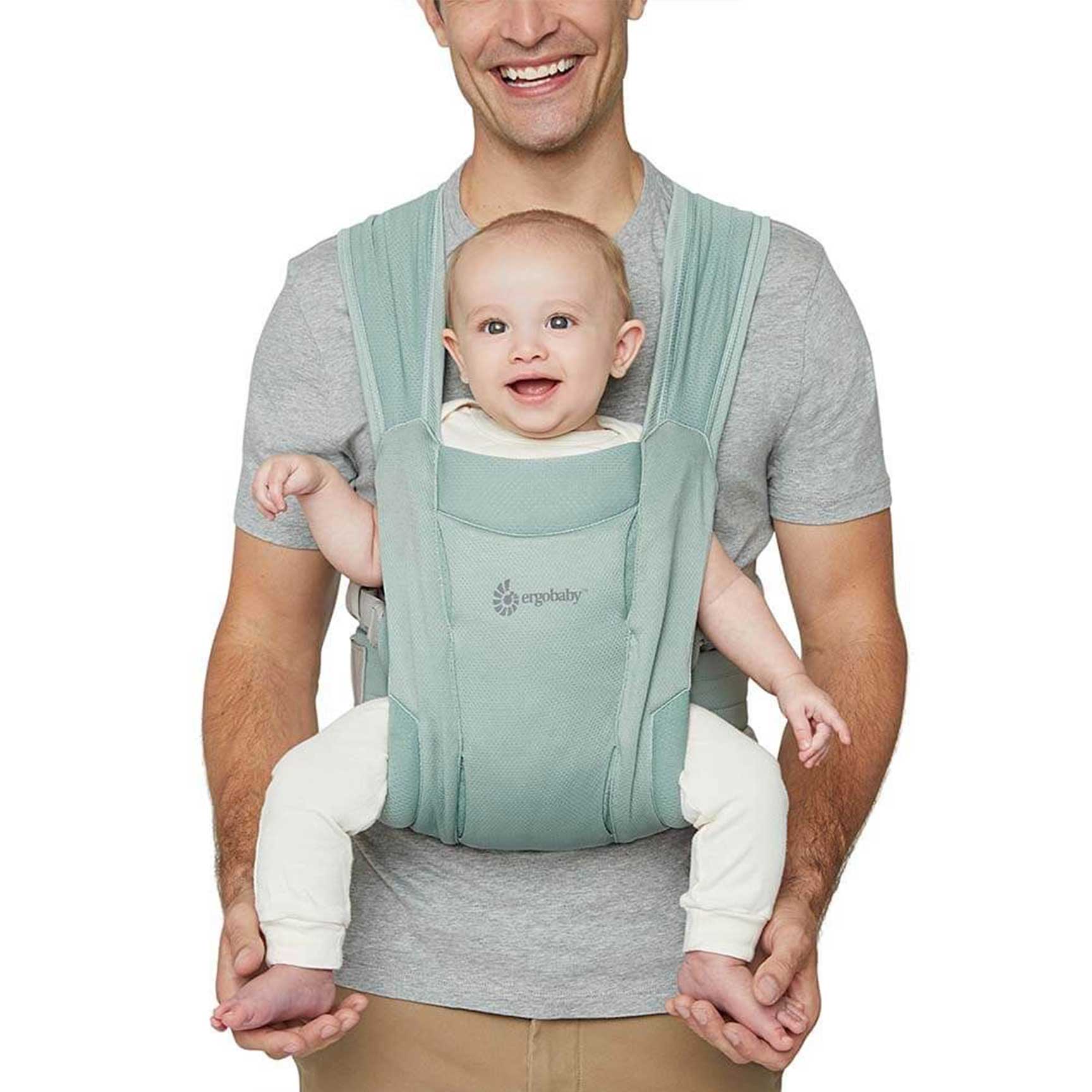 Ergobaby Embrace Soft Air Mesh in Sage Baby Carriers BCEMASAMSGE 1220000205161