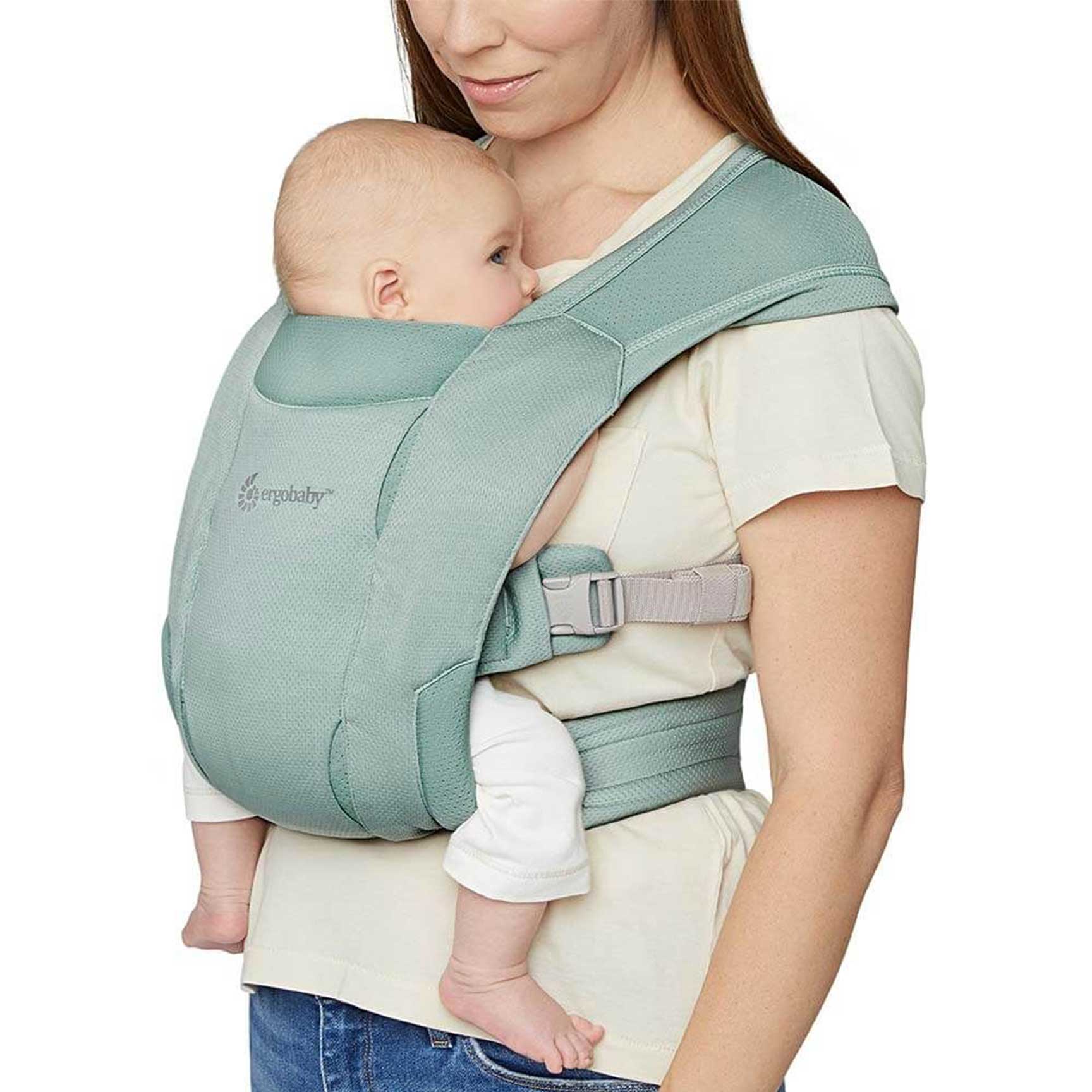 Ergobaby Embrace Soft Air Mesh in Sage Baby Carriers BCEMASAMSGE 1220000205161