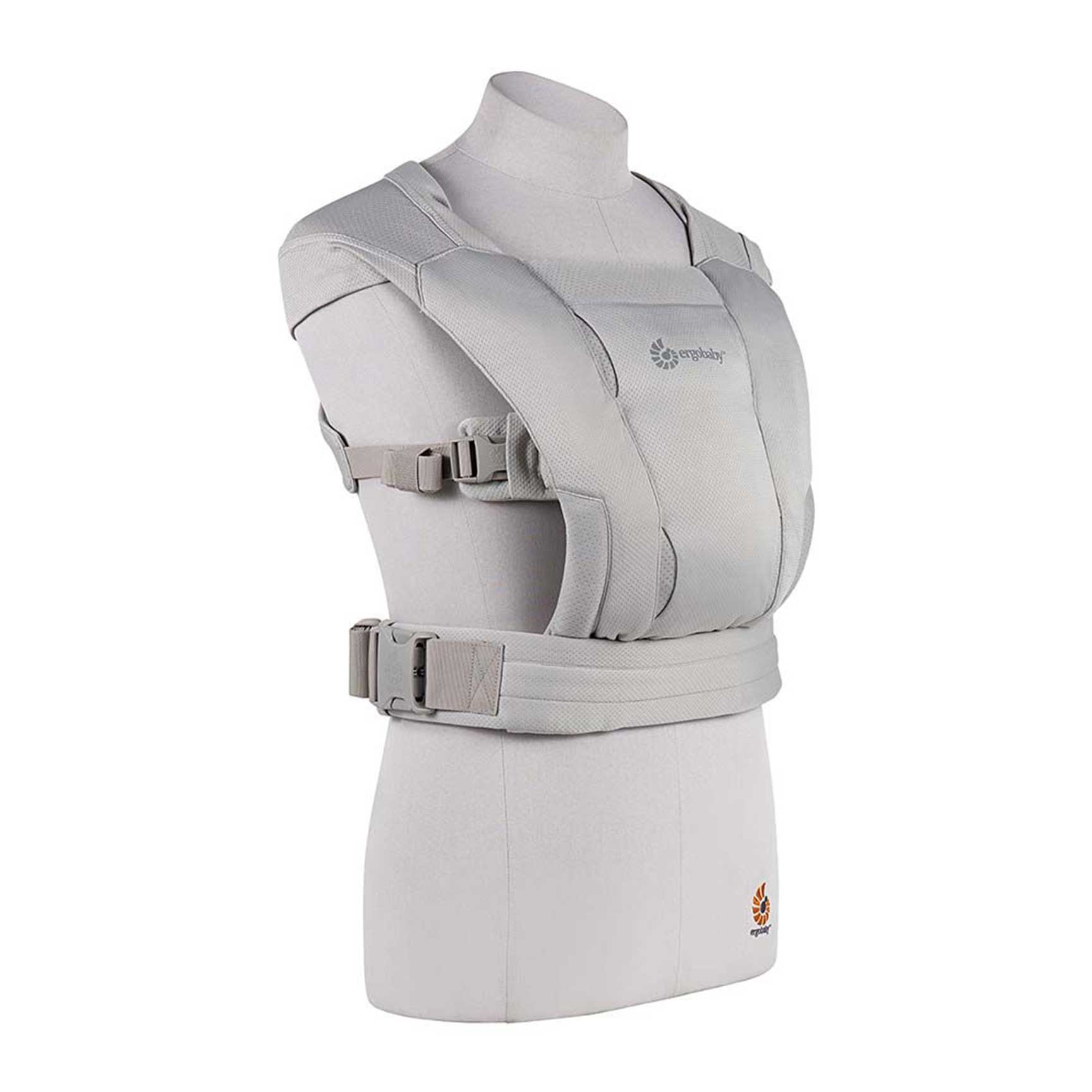 Ergobaby Embrace Soft Air Mesh in Soft Grey Baby Carriers BCEMASAMGRY 1220000205154