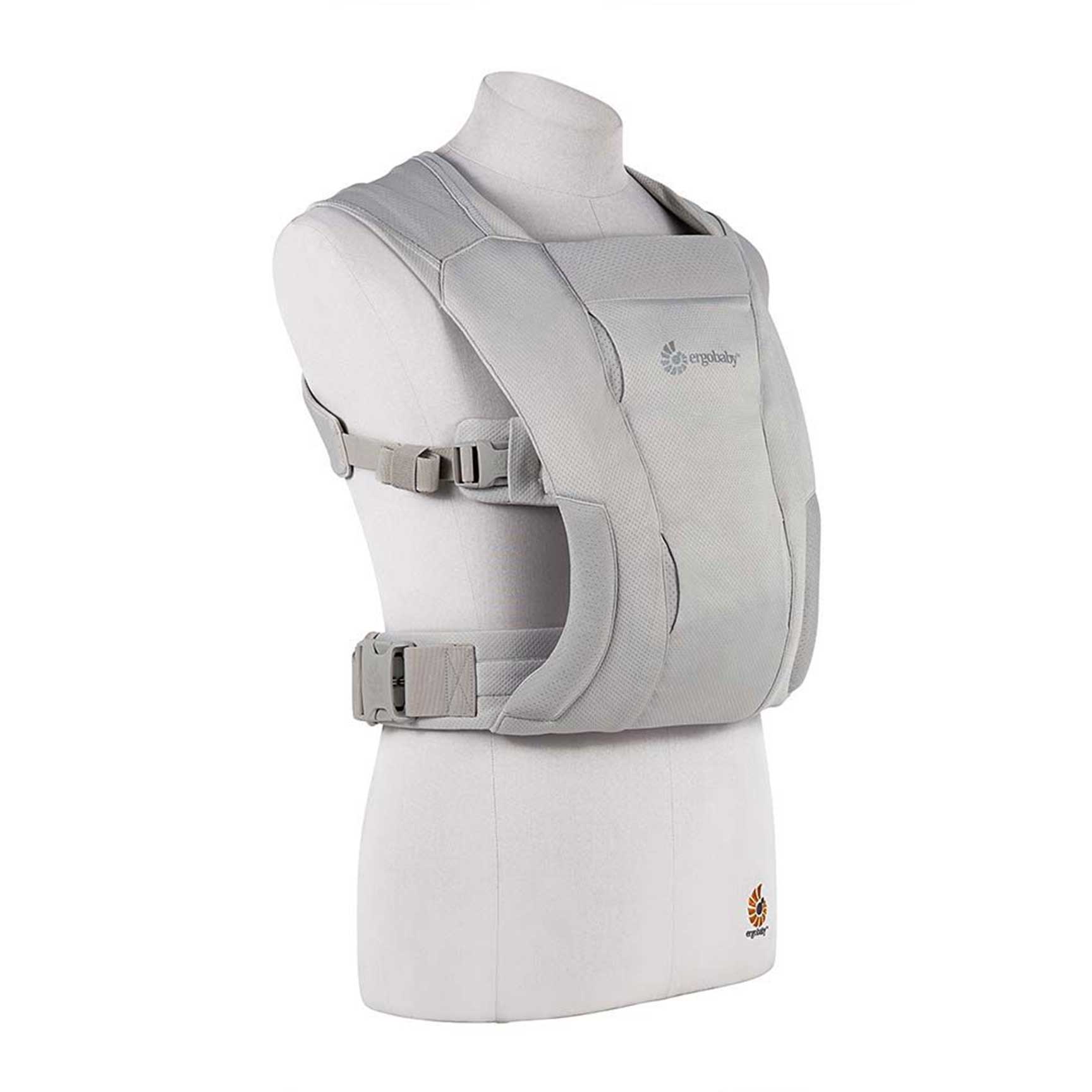Ergobaby Embrace Soft Air Mesh in Soft Grey Baby Carriers BCEMASAMGRY 1220000205154