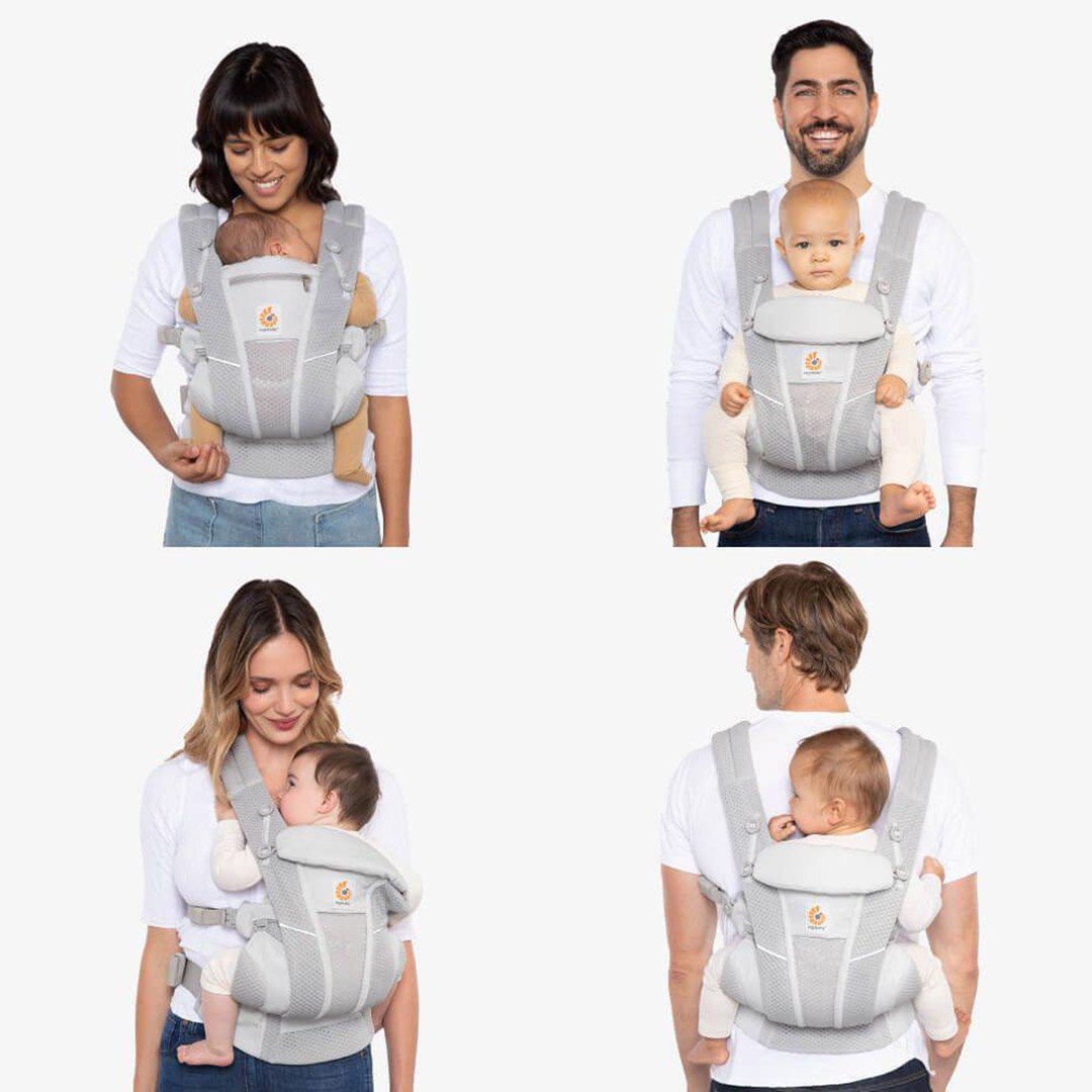 Ergobaby Omni Breeze Graphite Grey Baby Carriers BCZ360PGRAPH 1220000203655