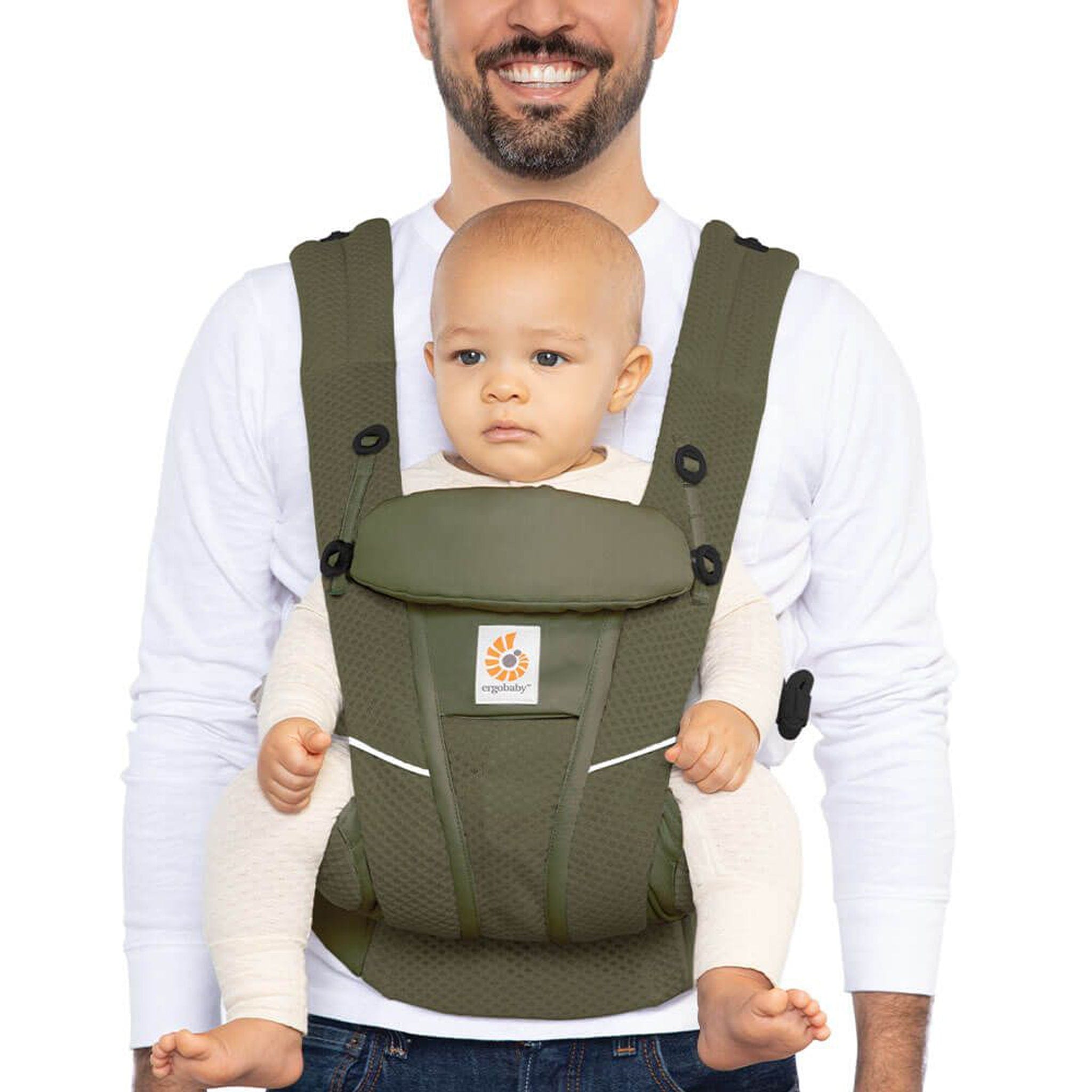Ergobaby Omni Breeze in Olive Green Baby Carriers BCZ360POLIVE 0191653004689