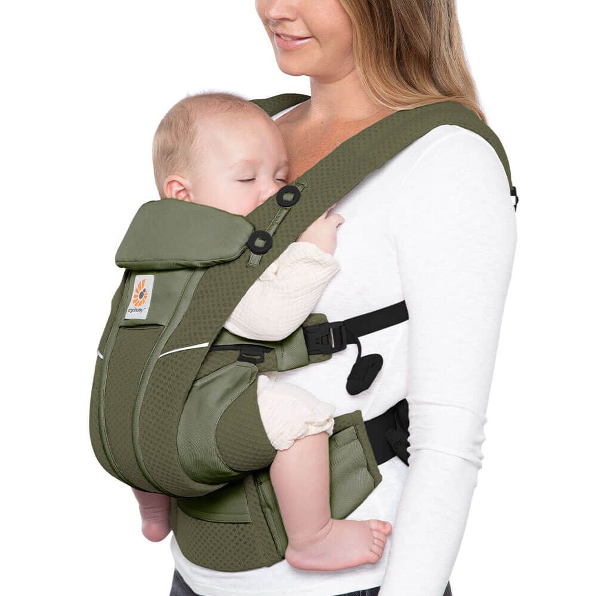 Ergobaby Omni Breeze in Olive Green Baby Carriers BCZ360POLIVE 0191653004689