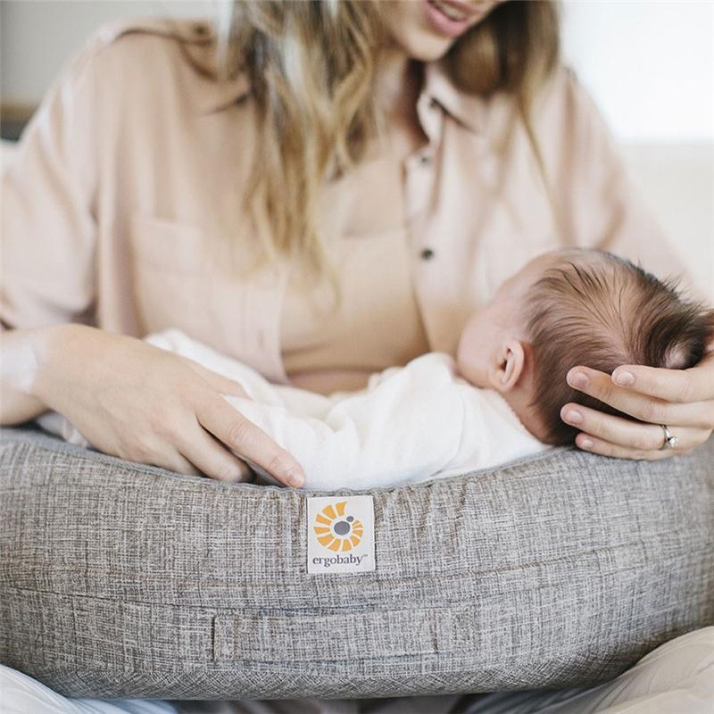 Ergobaby Natural Curve Nursing Pillow Grey Nursing & Weaning NPAGRY 8451970612014