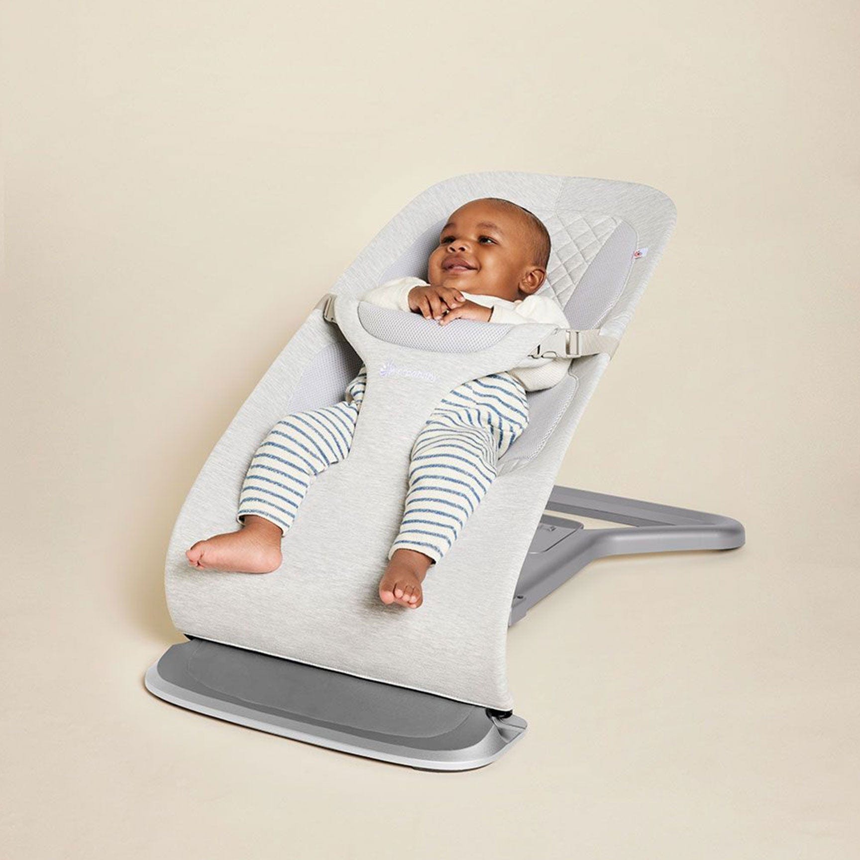 Ergo Evolve Bouncer in Light grey Rocking Bouncing Cradles EVLBNCLTGRYUK 1220000206342