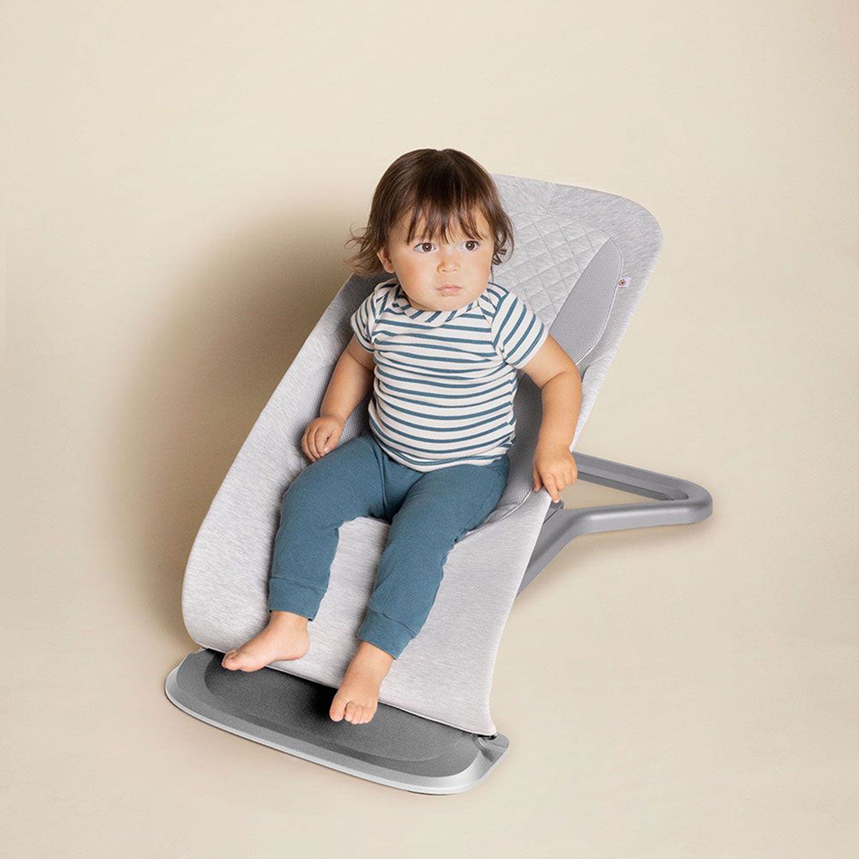 Ergo Evolve Bouncer in Light grey Rocking Bouncing Cradles EVLBNCLTGRYUK 1220000206342