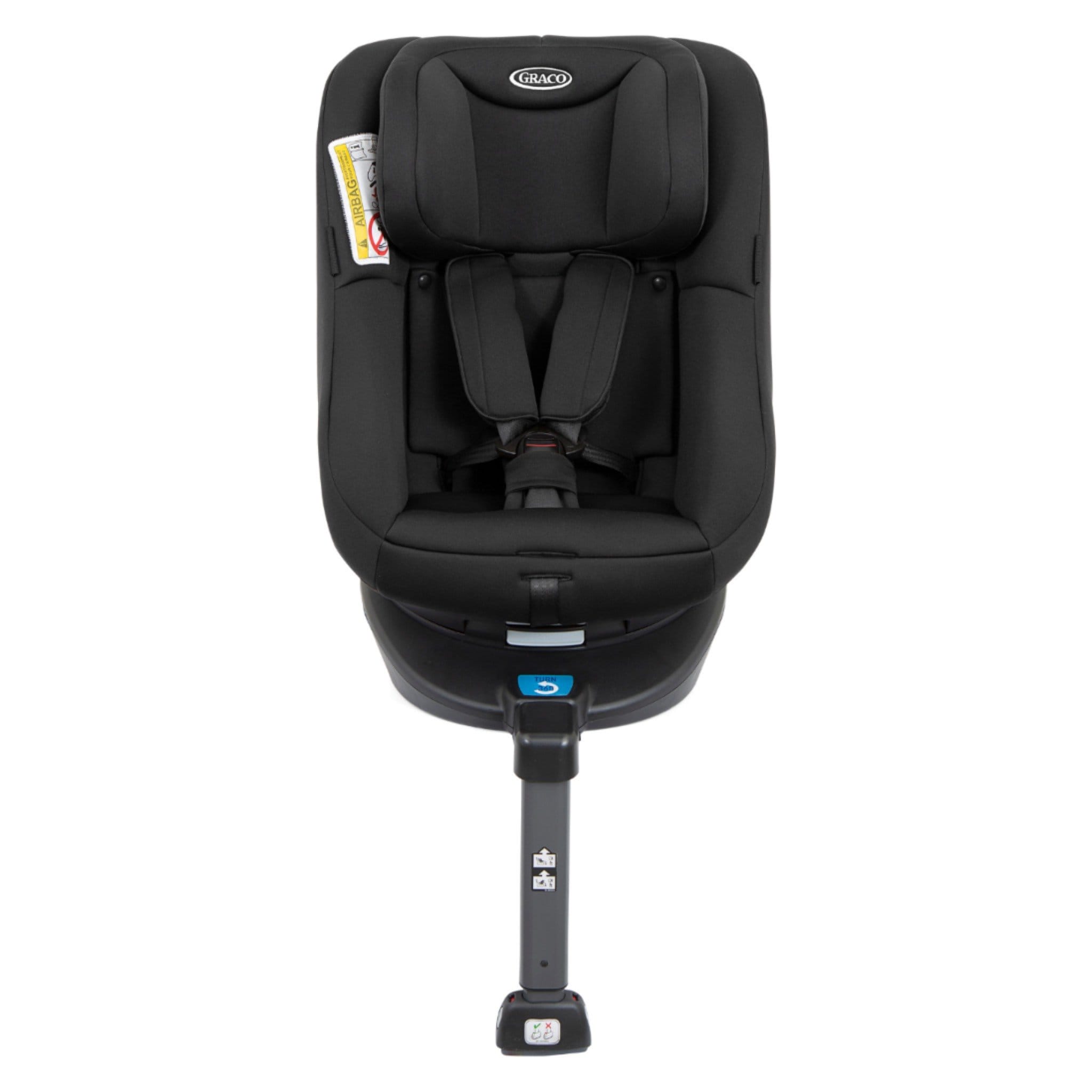 Graco Turn2Me Rotating Isofix Car Seat Black Swivel Car Seats GC1416HABLC000 506062477183