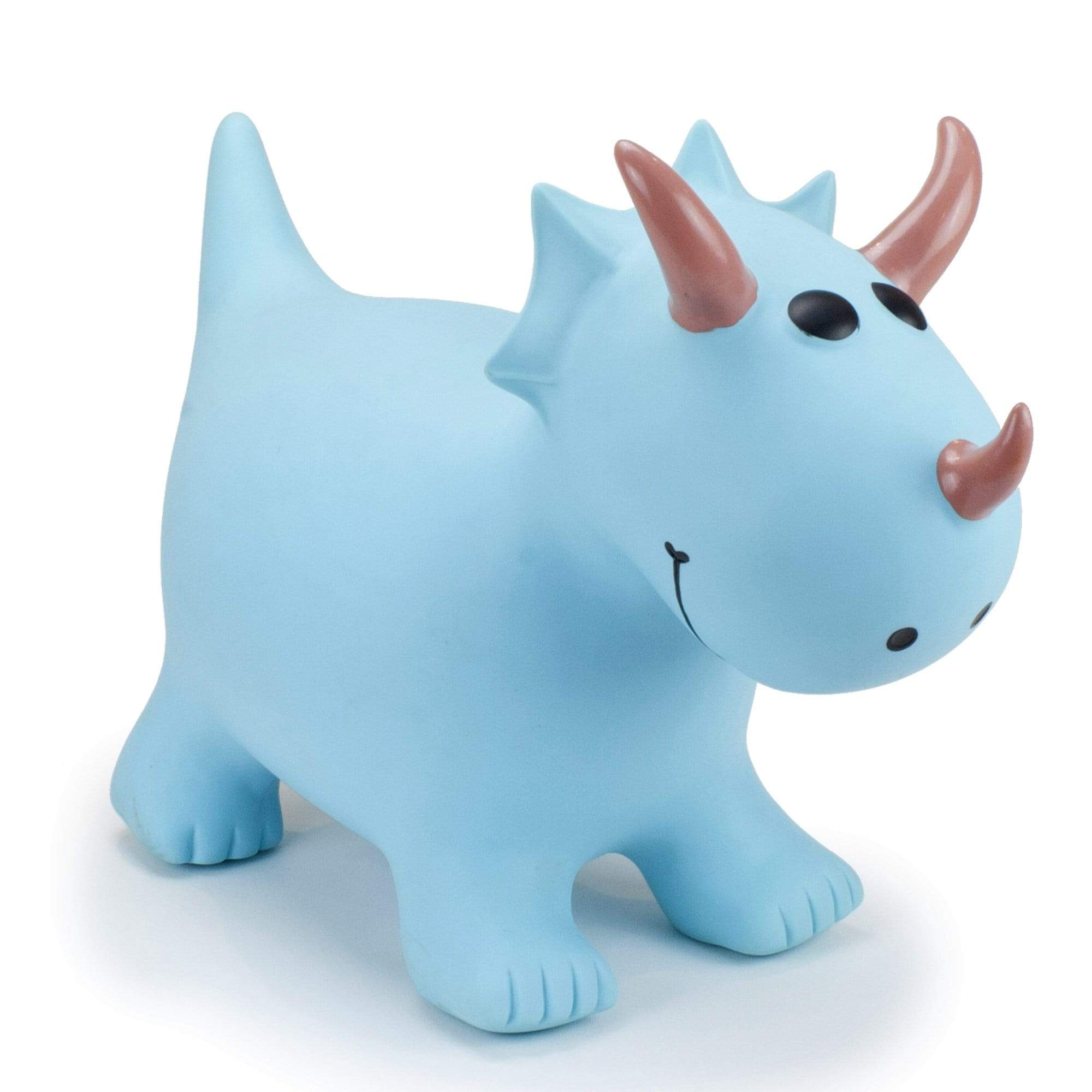 Happy Hopperz Turquoise Triceratops Rocking Animals HHZ032