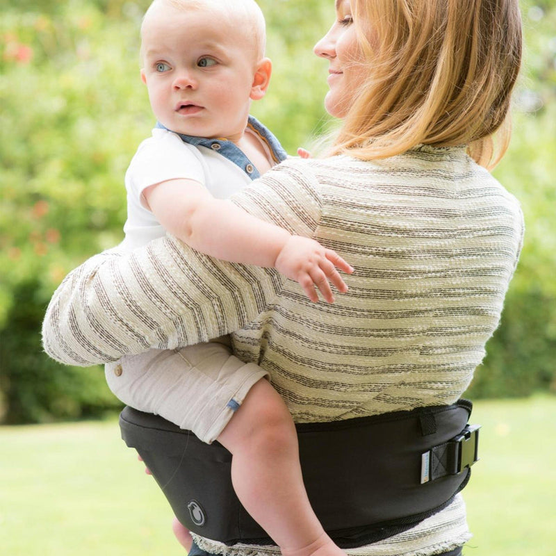 Hippychick Hip Seat in Black Baby Carriers HCHIP001WB 5060248815434