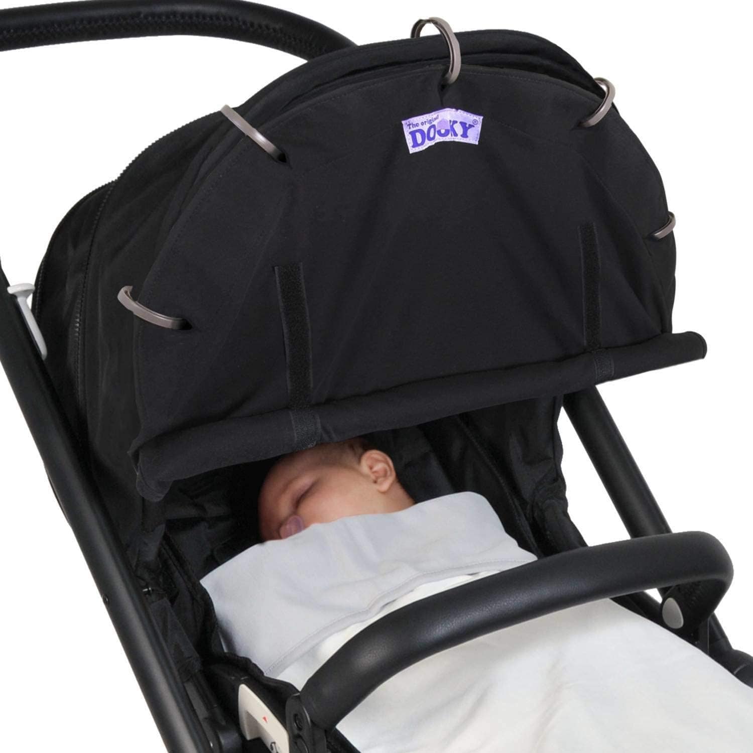 Hippychick Dooky Sun Shade Black Parasols & Sun Canopies DOOKY126700 5038278988756