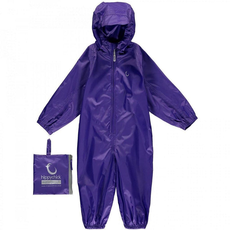 Hippychick Packasuit 18-24 Months Violet Playsuits HWPUV12-18