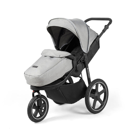 Ickle Bubba Venus Max Jogger Stroller in Black/Space Grey 3 Wheelers 18-004-200-014 5060777950347