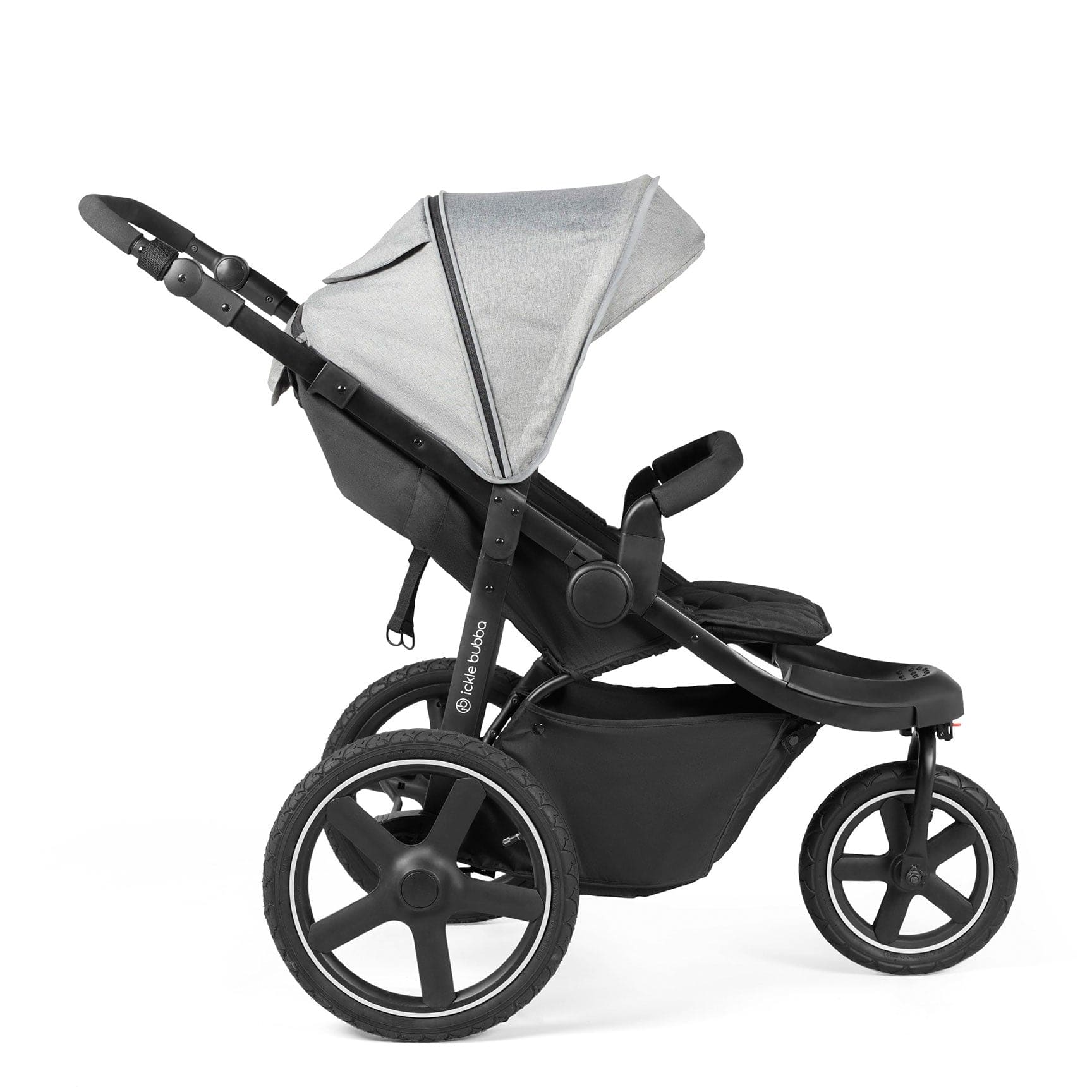 Ickle Bubba Venus Max Jogger Stroller in Black/Space Grey 3 Wheelers 18-004-200-014 5060777950347