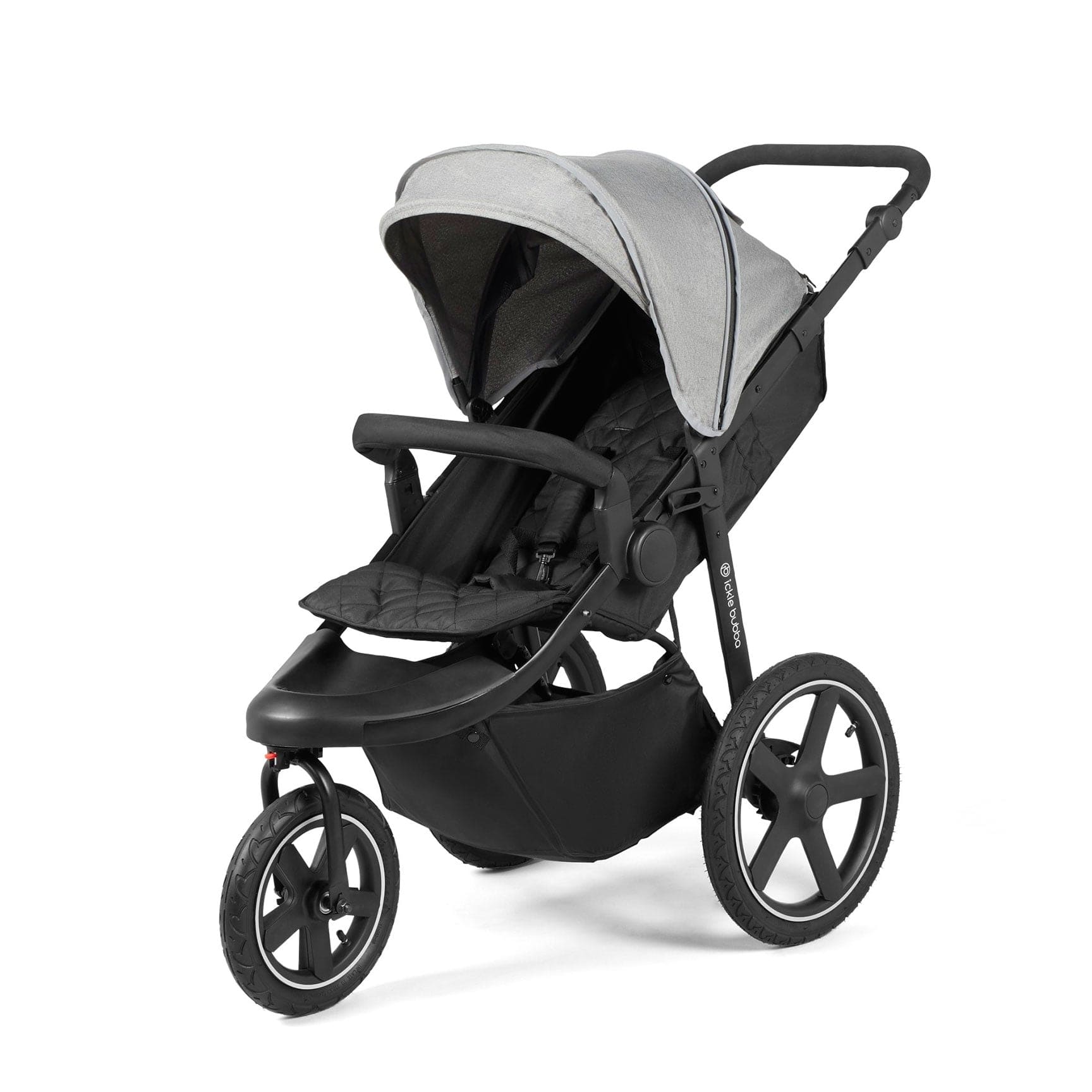 Ickle Bubba Venus Max Jogger Stroller in Black/Space Grey 3 Wheelers 18-004-200-014 5060777950347