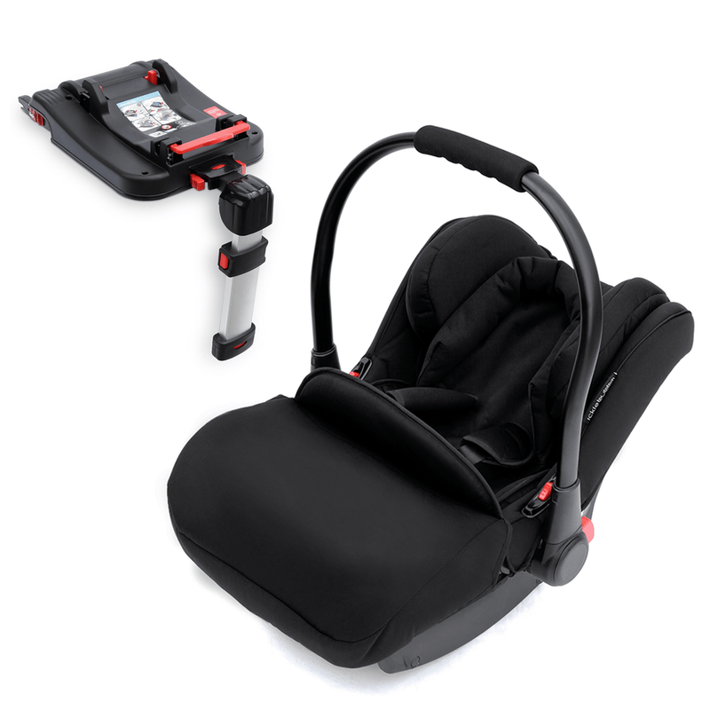 Ickle Bubba Galaxy Group 0+ Car Seat with ISOFIX Base Black Baby Car Seats 20-002-100-001 0700355999577