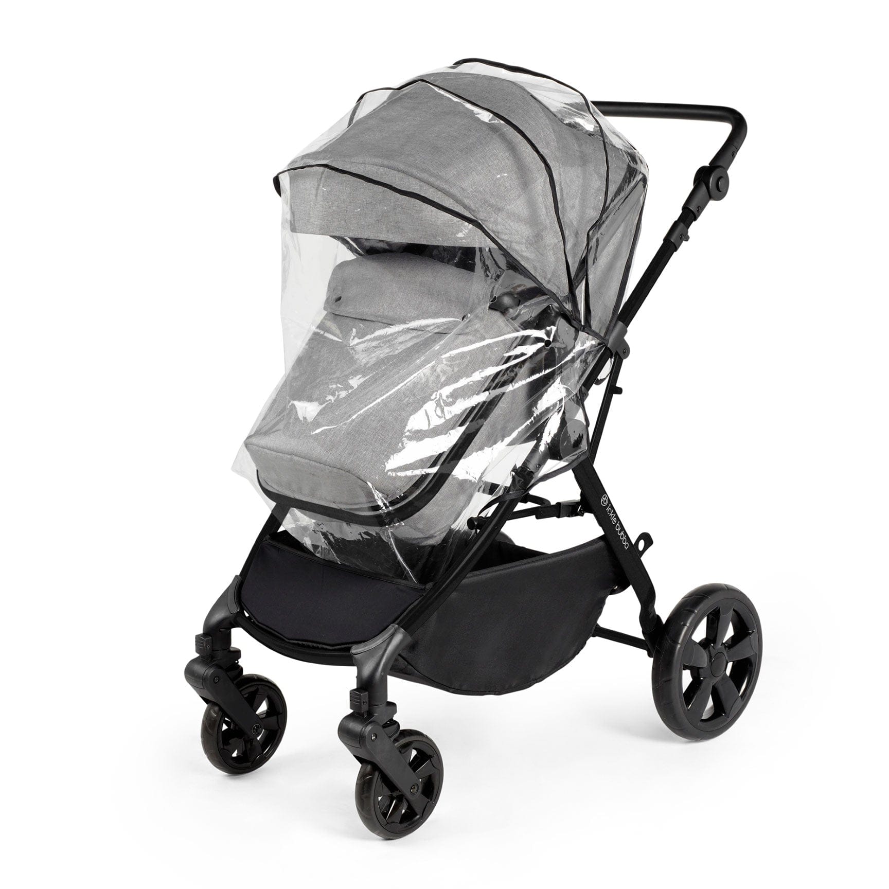 Ickle Bubba Comet 2-in-1 Plus Carrycot & Pushchair in Space Grey Baby Prams