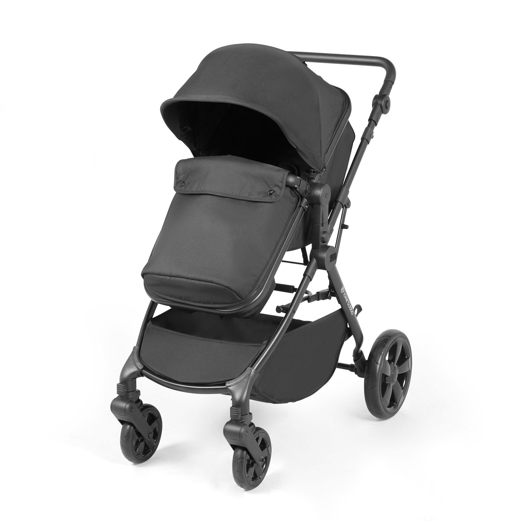 Ickle Bubba Comet 3-in-1 Travel System with Astral Car Seat in Black Baby Prams 10-008-101-002 5056515025750