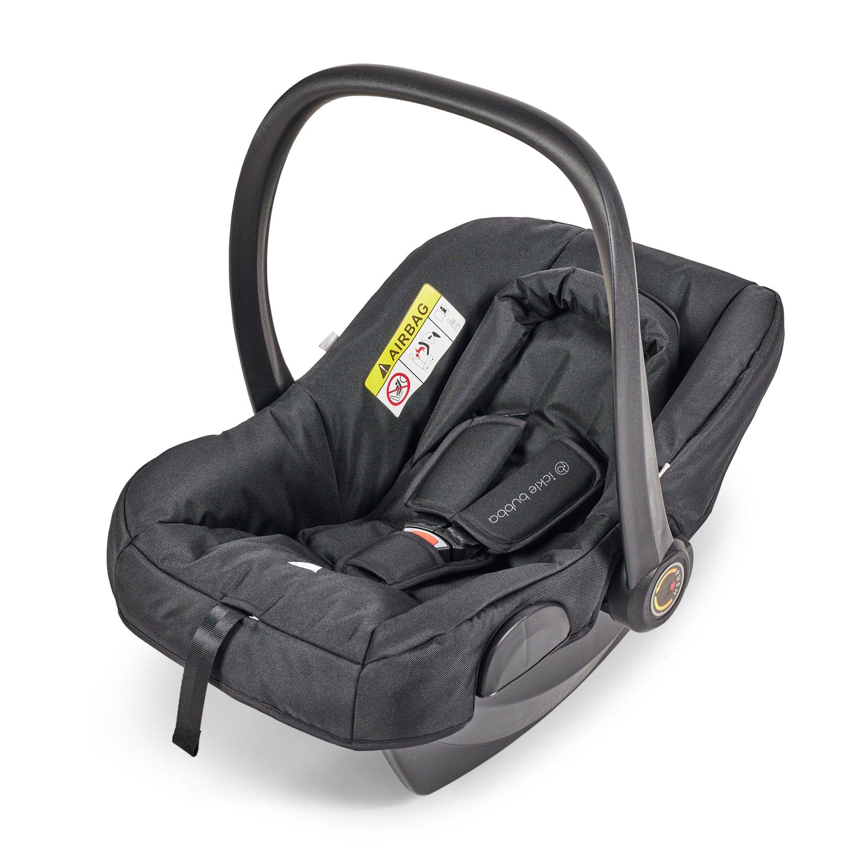 Ickle Bubba Comet 3-in-1 Travel System with Astral Car Seat in Black Baby Prams 10-008-101-002 5056515025750