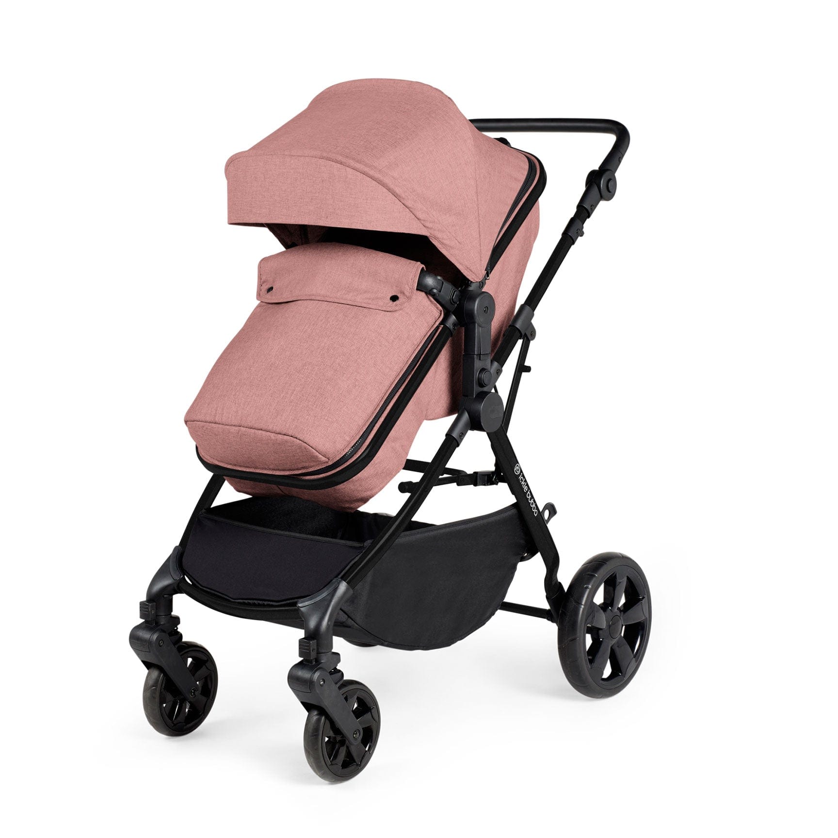 Ickle Bubba Comet 3-in-1 Travel System with Astral Car Seat in Dusty Pink Baby Prams 10-008-101-134 5056515025774
