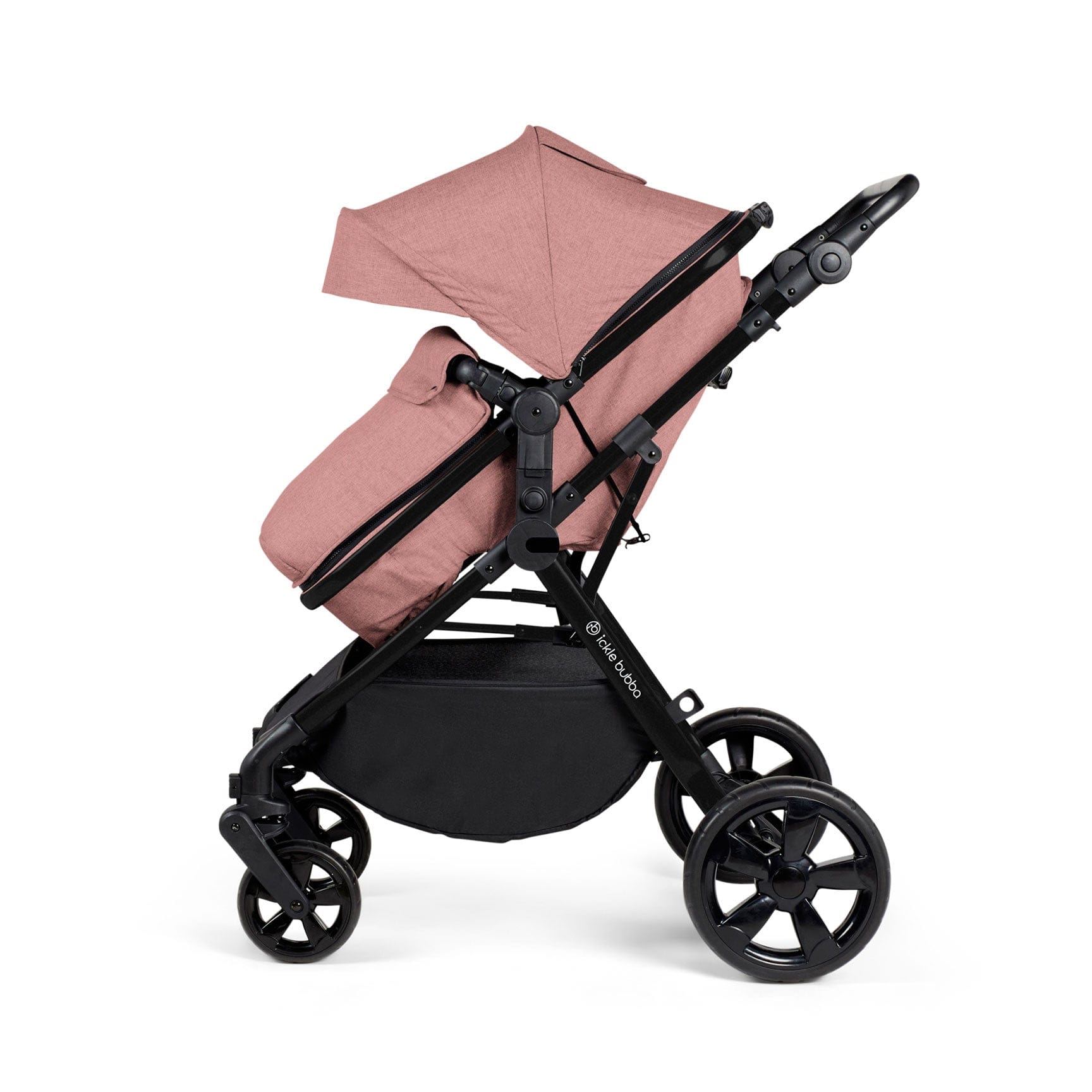 Ickle Bubba Comet 3-in-1 Travel System with Astral Car Seat in Dusty Pink Baby Prams 10-008-101-134 5056515025774