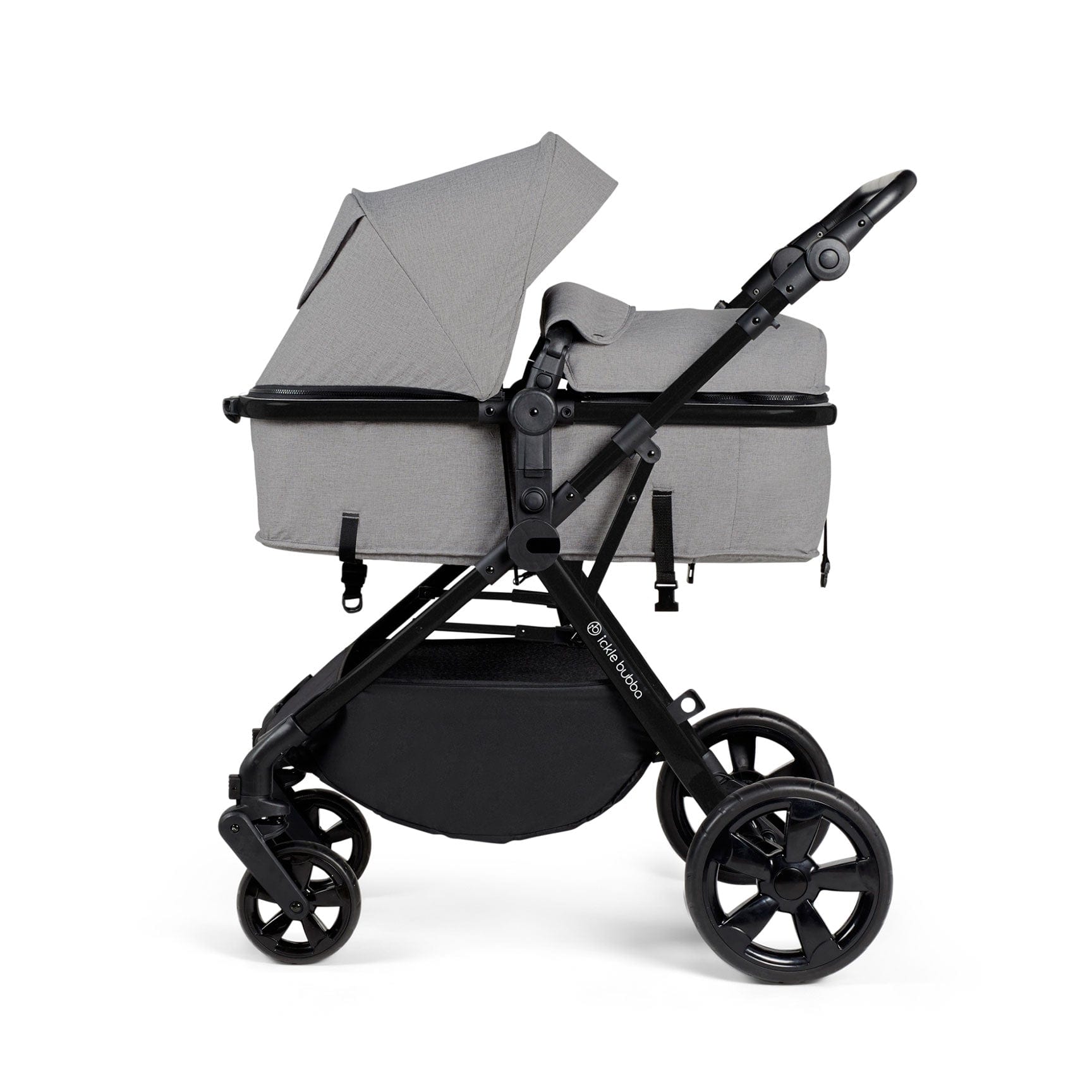 Ickle Bubba Comet 3-in-1 Travel System with Astral Car Seat in Space Grey Baby Prams 10-008-101-014 5056515025767