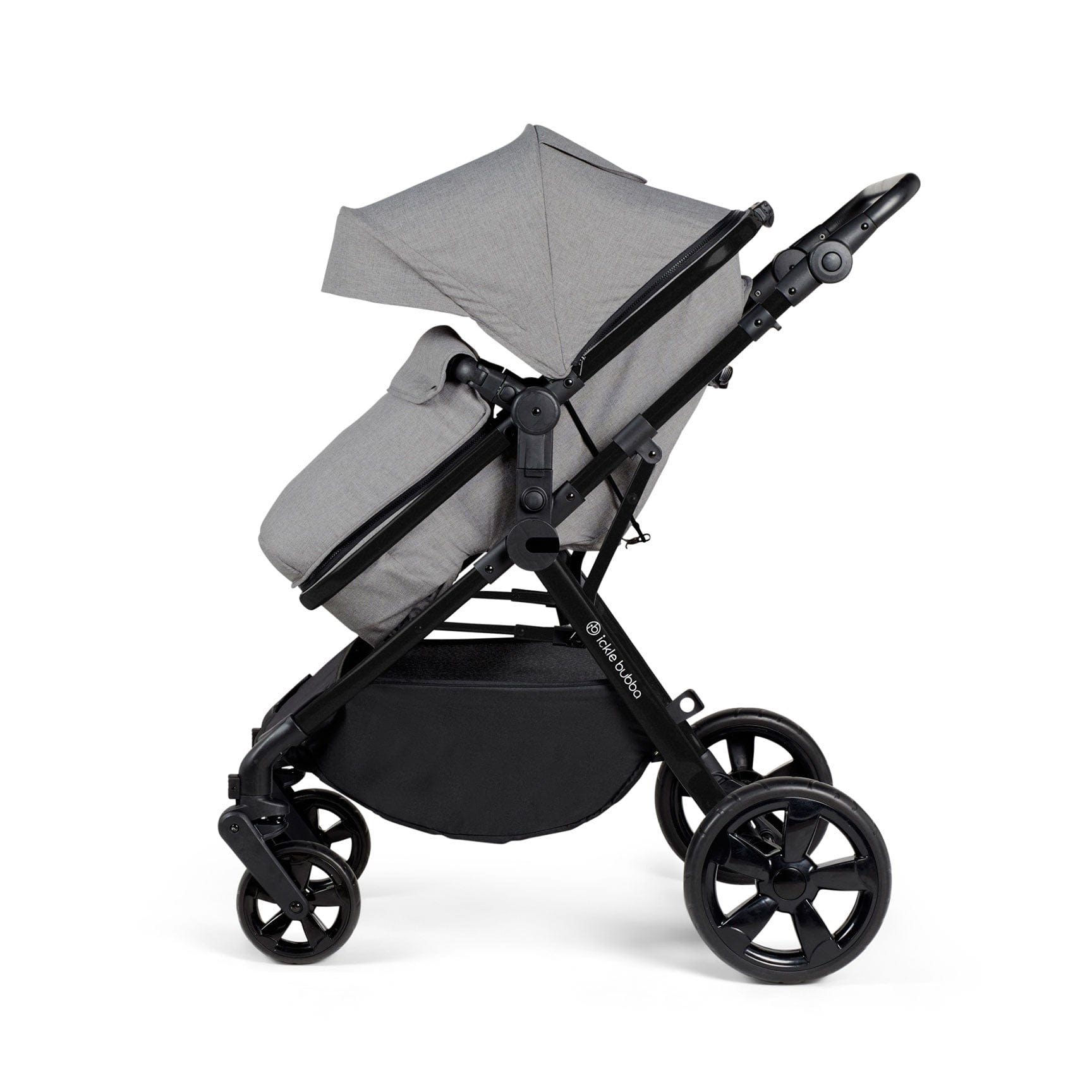 Ickle Bubba Comet 3-in-1 Travel System with Astral Car Seat in Space Grey Baby Prams 10-008-101-014 5056515025767