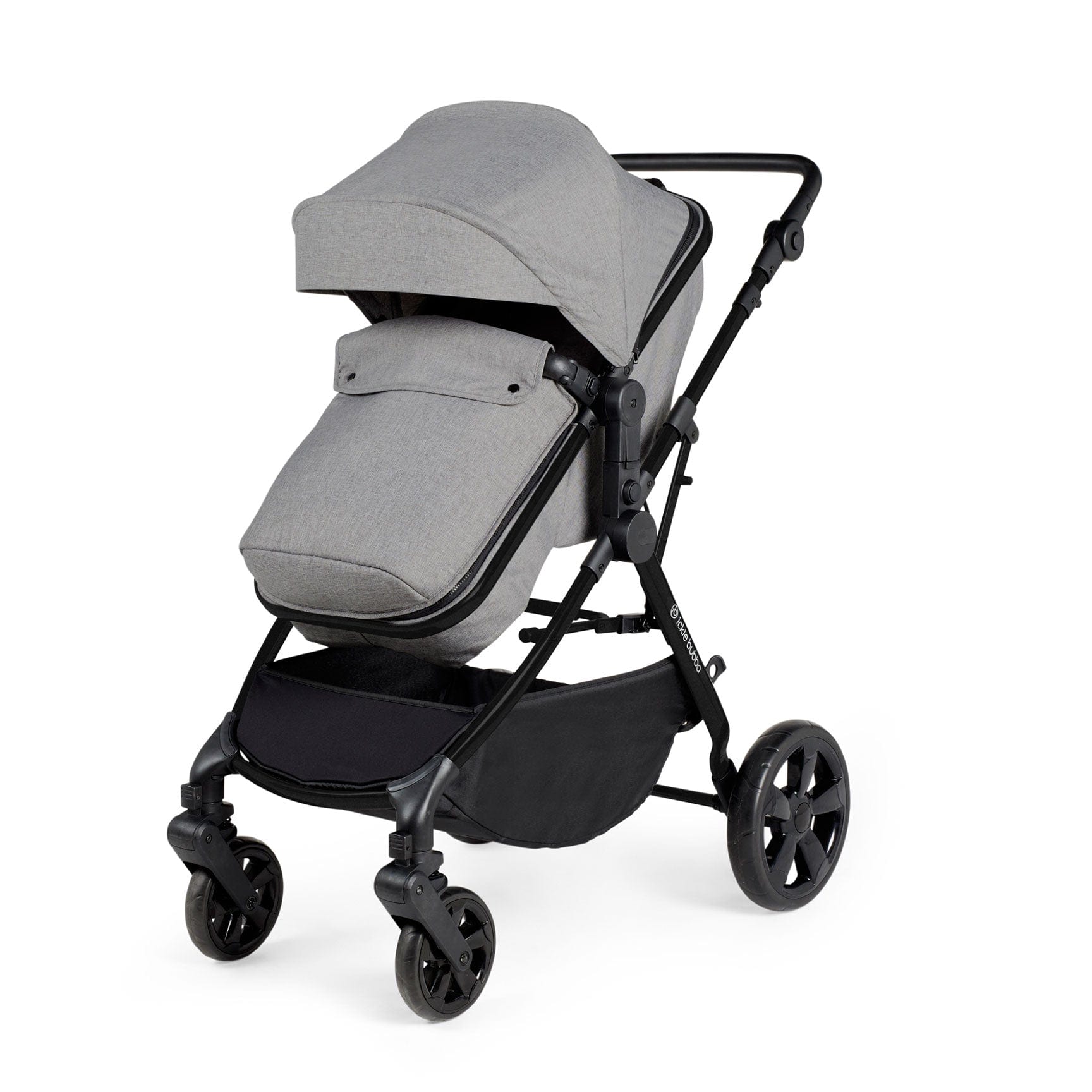 Ickle Bubba Comet 3-in-1 Travel System with Astral Car Seat in Space Grey Baby Prams 10-008-101-014 5056515025767