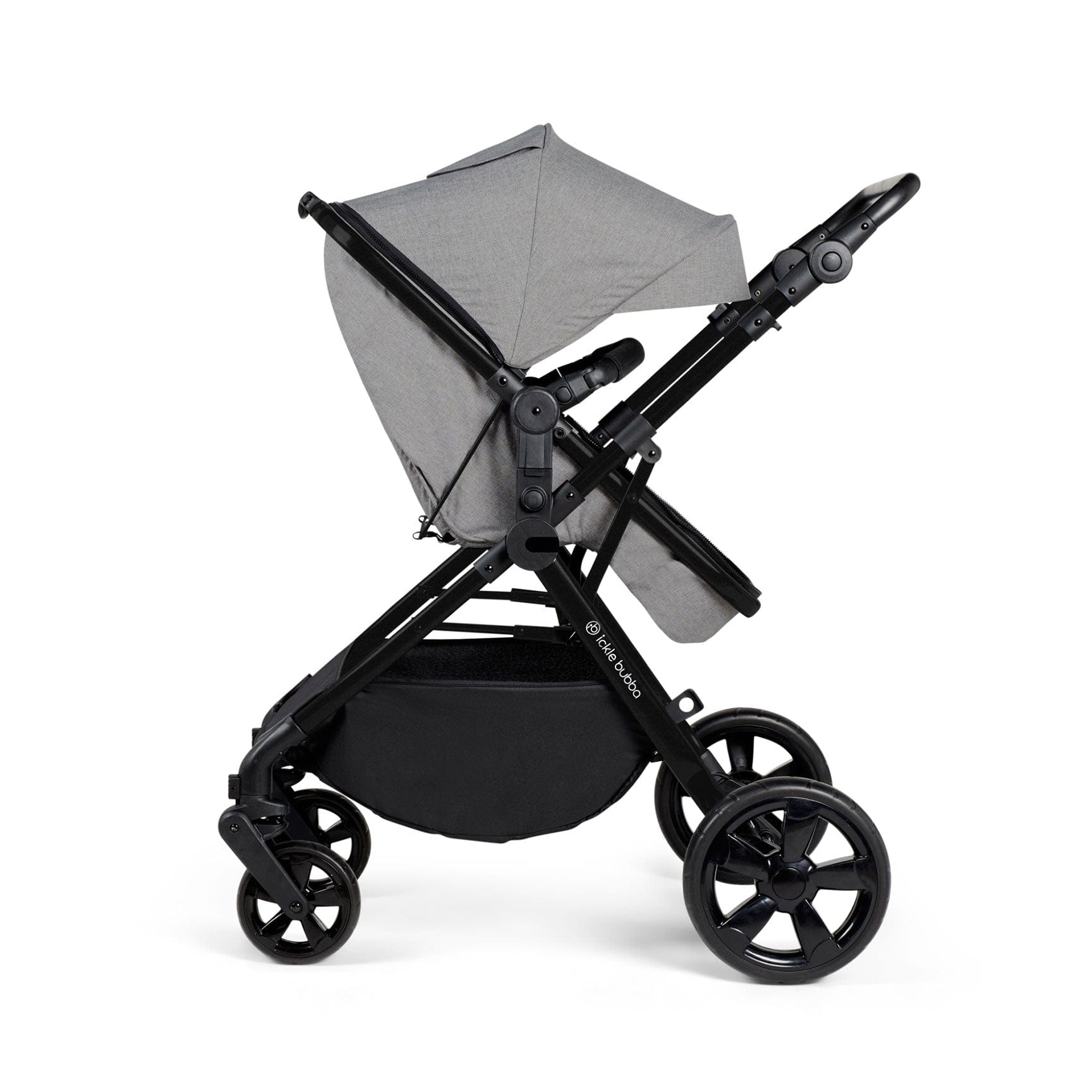 Ickle Bubba Comet 3-in-1 Travel System with Astral Car Seat in Space Grey Baby Prams 10-008-101-014 5056515025767