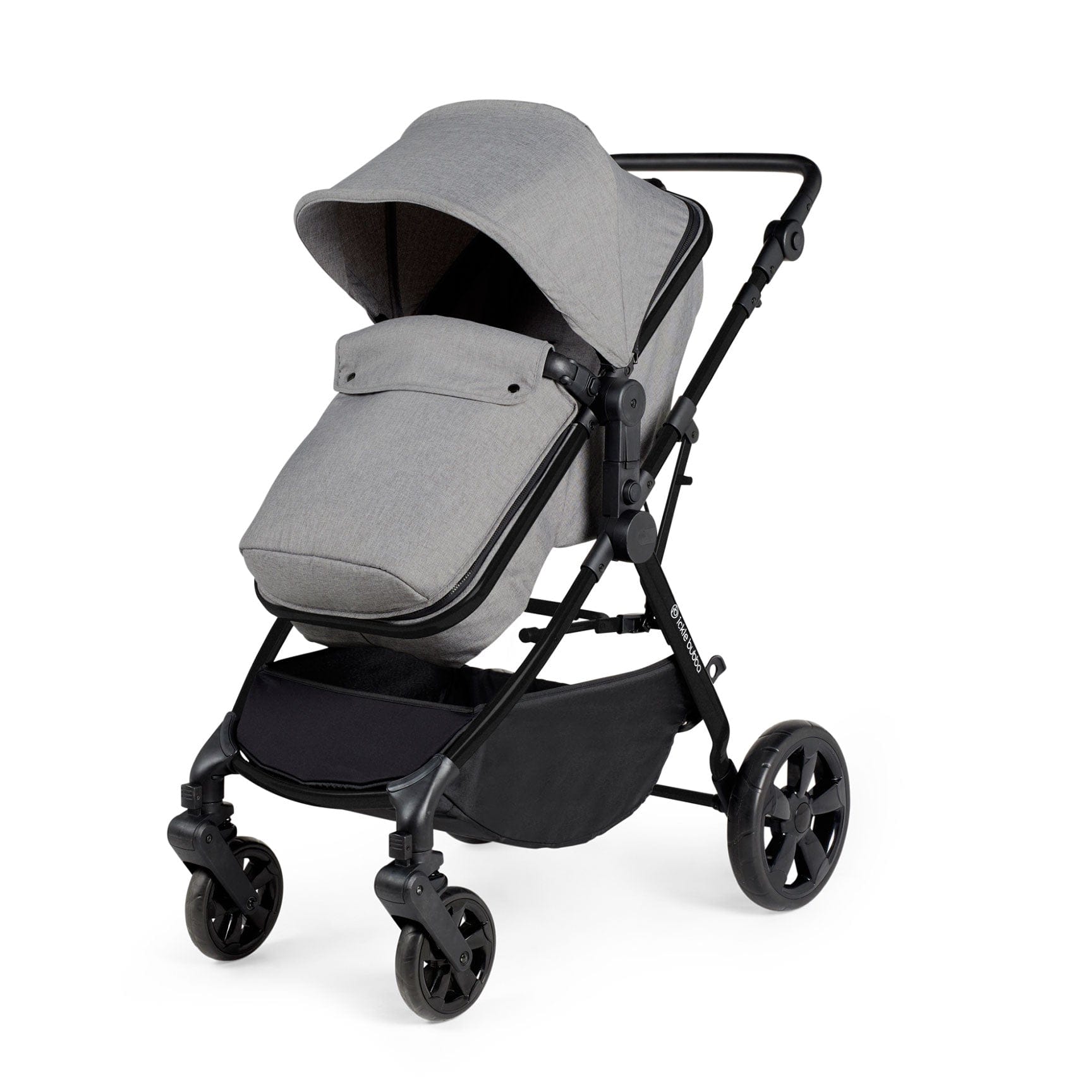 Ickle Bubba Comet 3-in-1 Travel System with Astral Car Seat in Space Grey Baby Prams 10-008-101-014 5056515025767