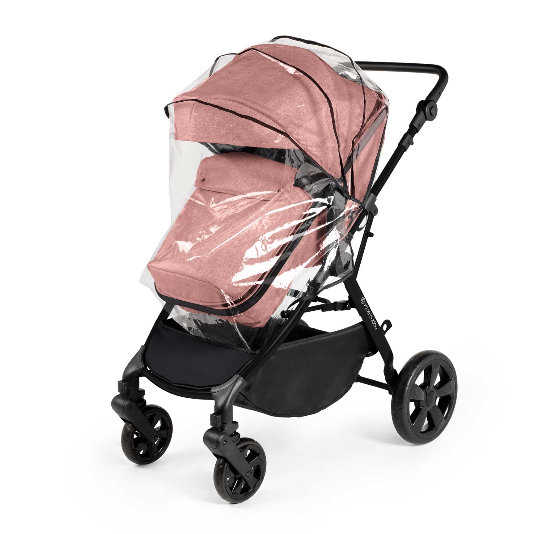 Ickle Bubba Comet All-in-One I-Size Travel System with Isofix Base in Dusty Pink Baby Prams 10-008-300-134 5056515025811