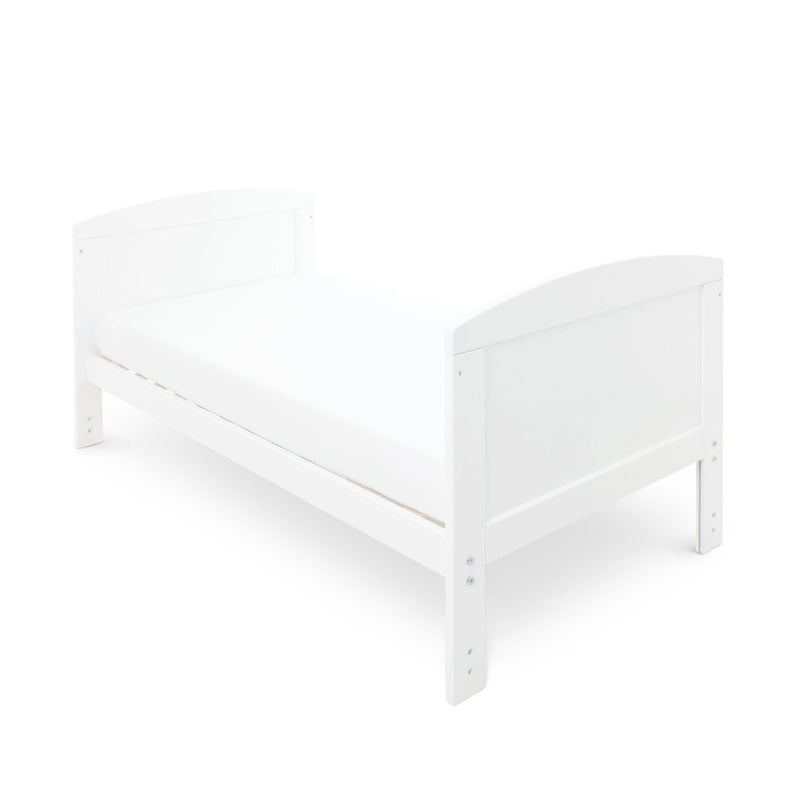 Ickle Bubba Coleby Classic Cot Bed with Under Drawer White Cot Beds