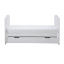 Ickle Bubba Coleby Mini Cot Bed & Under Drawer White Cot Beds