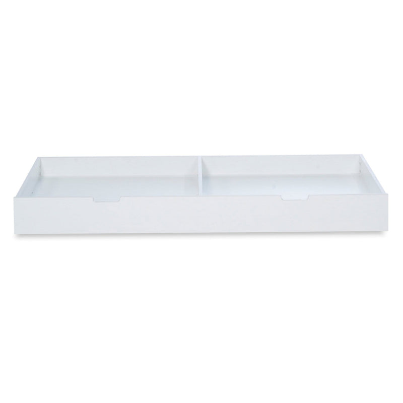 Ickle Bubba Pembrey Cot Bed and Under Drawer Ash Grey & White Cot Beds