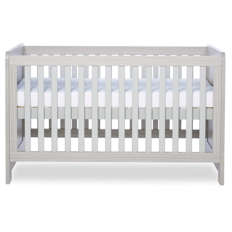 Ickle Bubba Pembrey Cot Bed Ash Grey Cot Beds