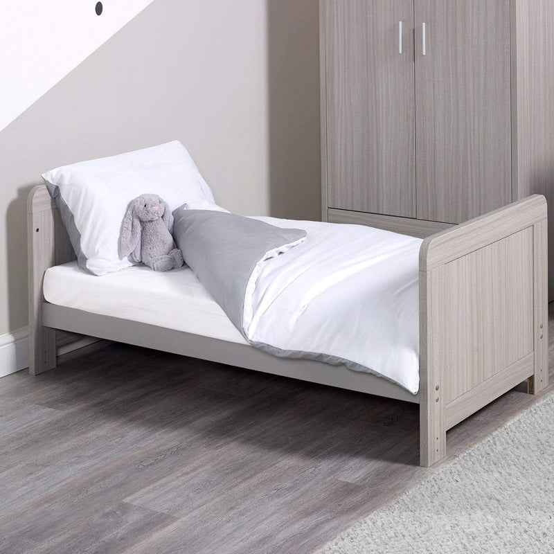 Ickle Bubba Pembrey Cot Bed Ash Grey Cot Beds