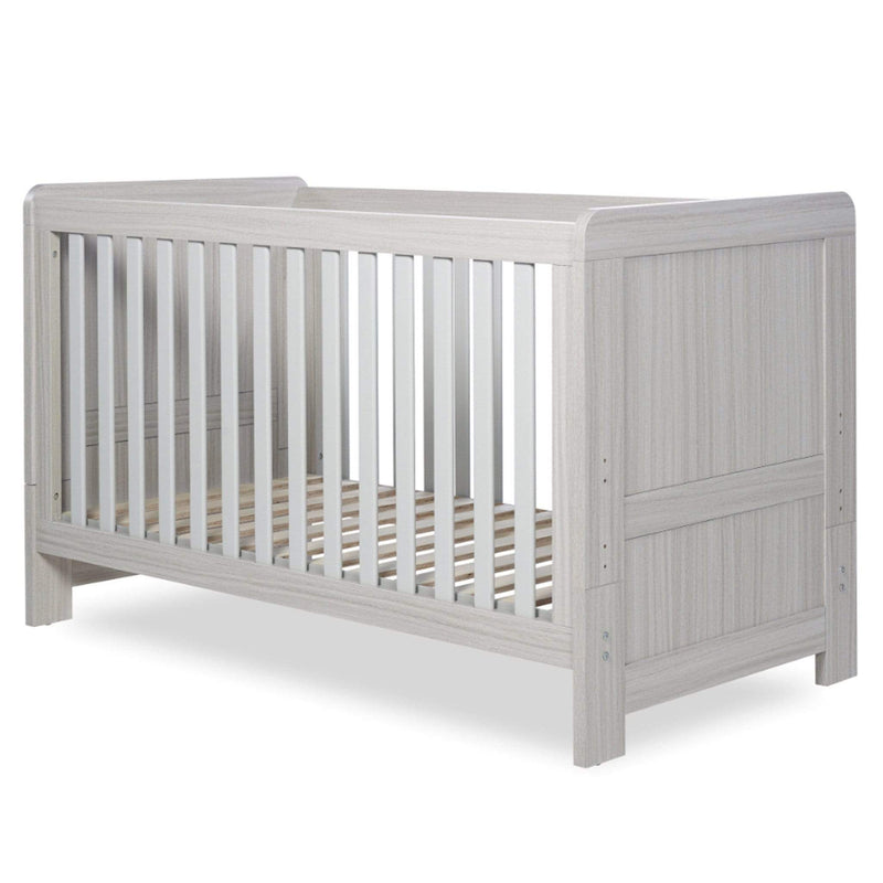 Ickle Bubba Pembrey Cot Bed Ash Grey Cot Beds