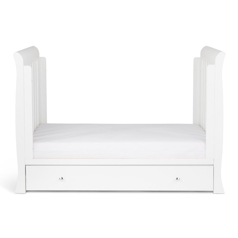Ickle Bubba Snowdon 4 in 1 Mini Cot Bed - White Cot Beds