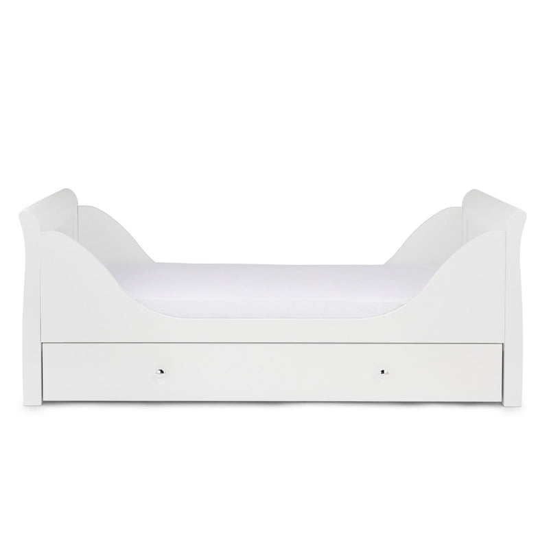 Ickle Bubba Snowdon Classic Cot Bed - White Cot Beds