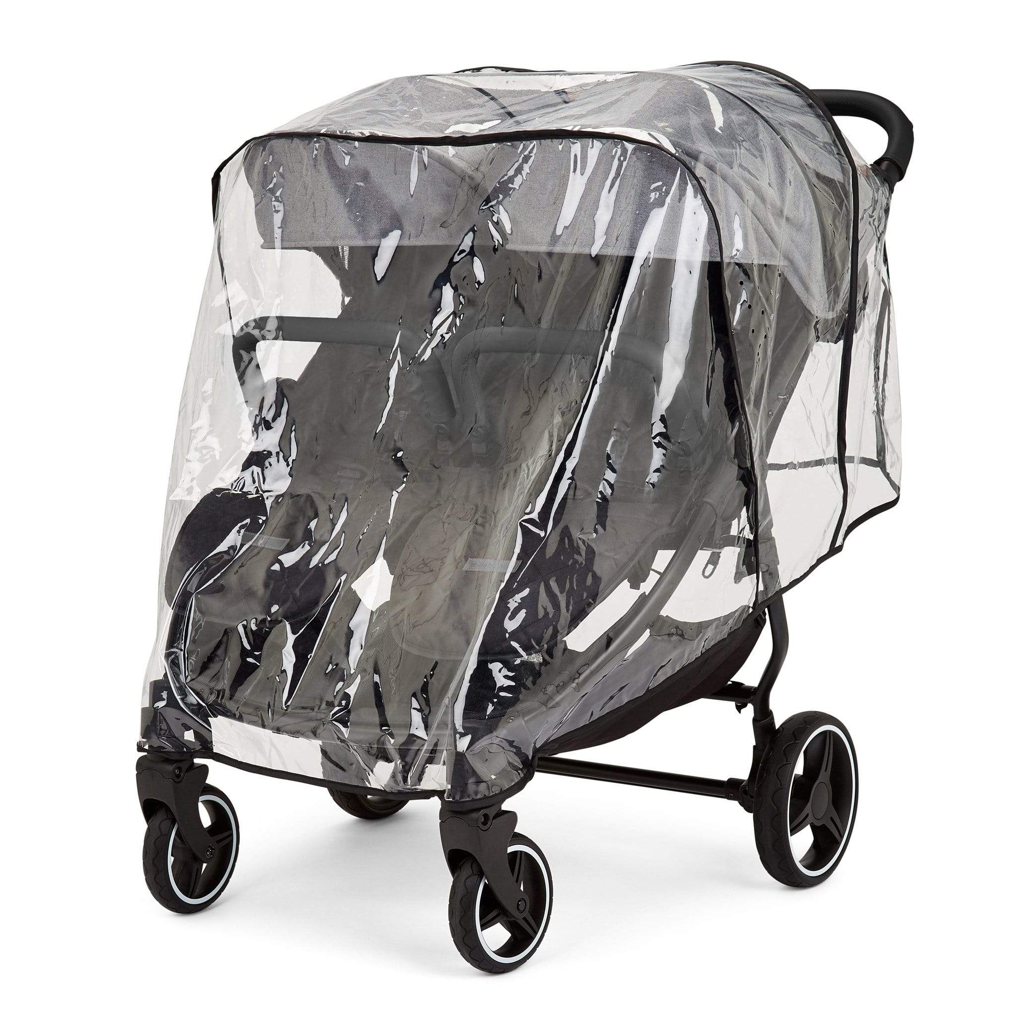 Ickle Bubba Venus Double Stroller Black/Space Grey/Black Double & Twin Prams 16-004-100-014 5060777952532